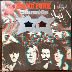 Grand Funk Shinin' On Vinyl Album  '74
